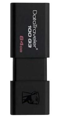 MEMORY DRIVE FLASH USB3 64GB/DT100G3/64GB KINGSTON