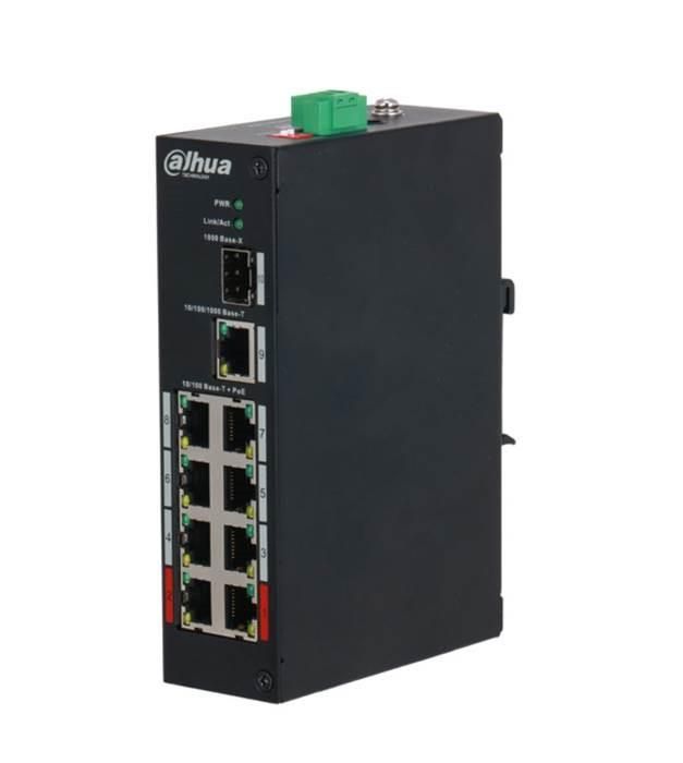 DAHUA PFS3110-8ET-96-V2 PoE ports 8 96 Watts