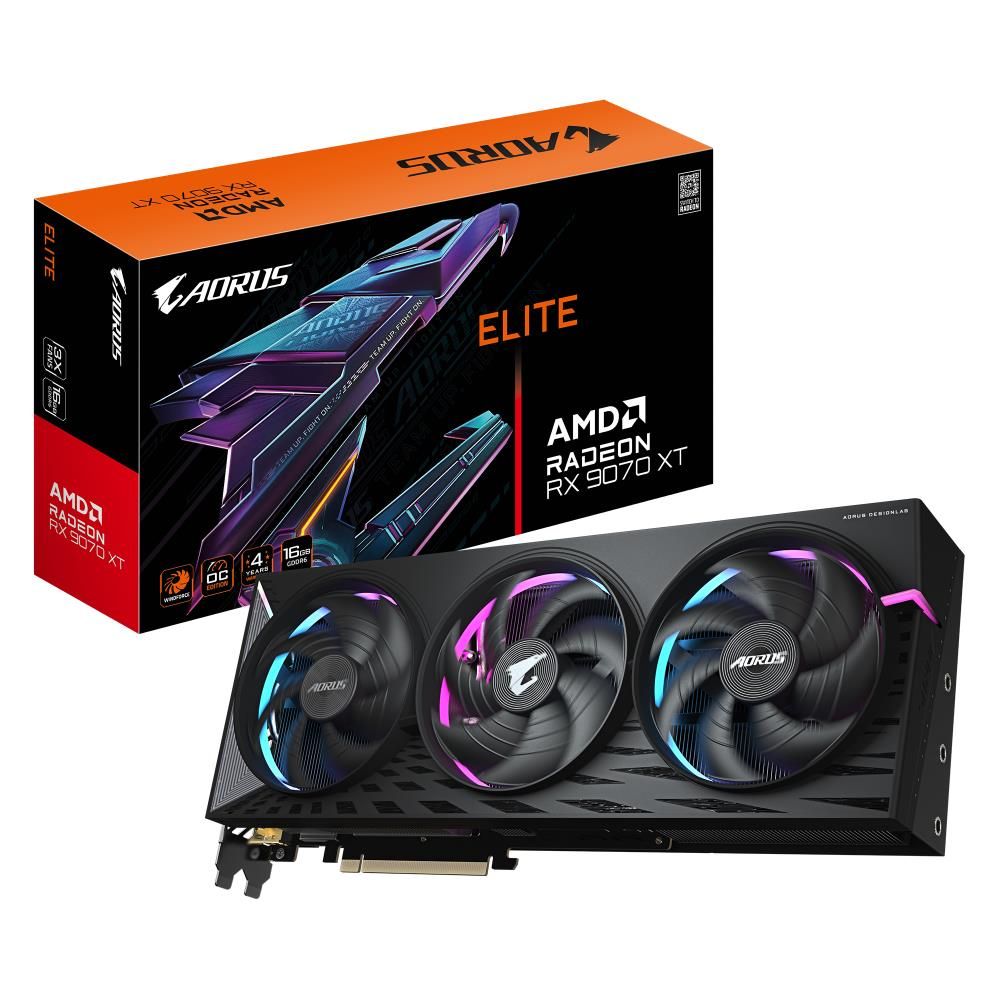 GIGABYTE AMD Radeon RX 9070 XT 16 GB GDDR6