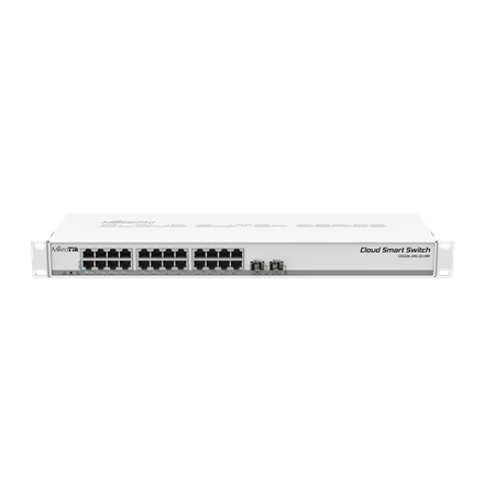 MikroTik Cloud Smart Switch CSS326-24G-2S+RM Managed L2