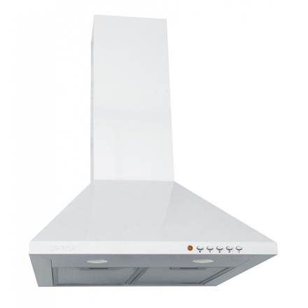 Gorenje | Cooker hood | DKP500WH | Energy efficiency class D | Chimney | Width 50 cm | White | LED