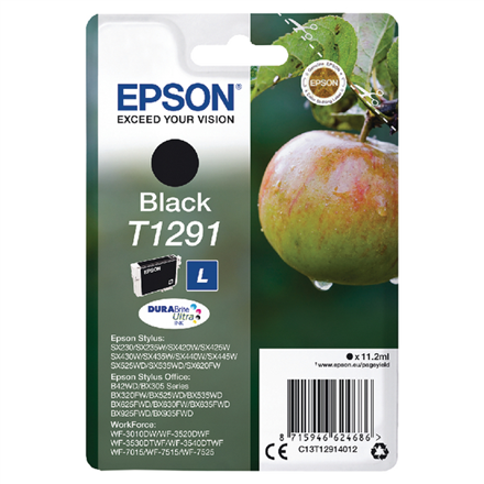 Epson Ink Cartridge  T1291 BK Inkjet
