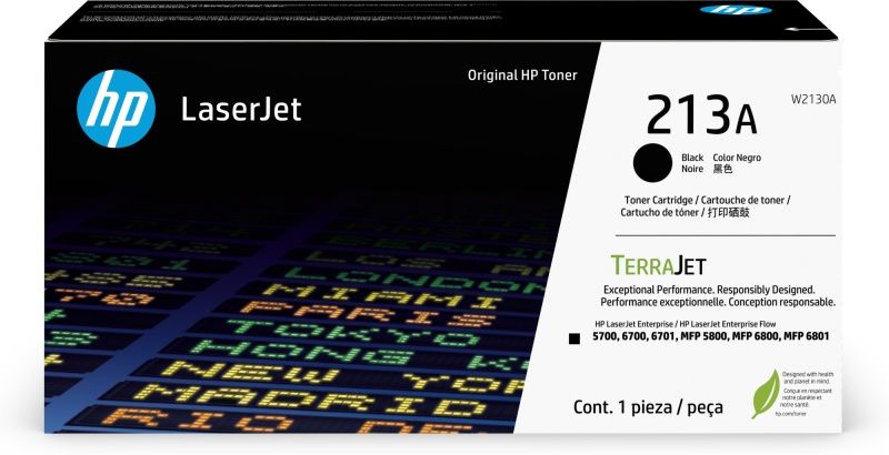 HP 213A (W2130A) Toner Cartridge, Black