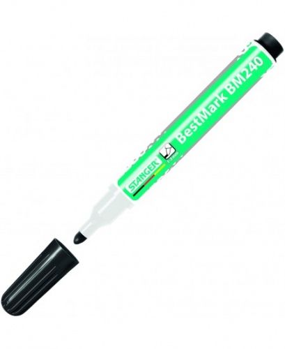 Whiteboard Marker STANGER BM240 1-3 mm, round head, black 1 pcs.