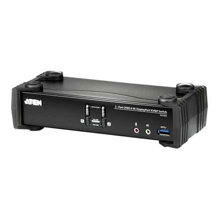 Aten CS1922 2-Port USB 3.0 4K DisplayPort KVMP Switch | Aten