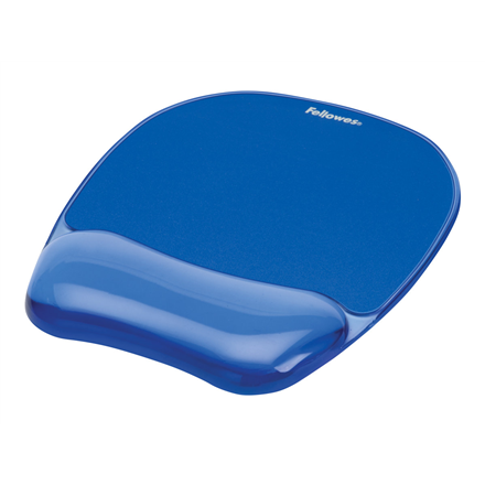 Fellowes Mouse pad with wrist support CRYSTAL