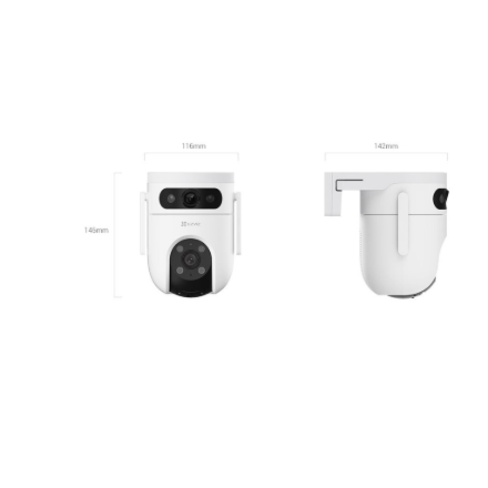 EZVIZ IP Camera CS-H9C (5MP+5MP) 4mm Color night vision