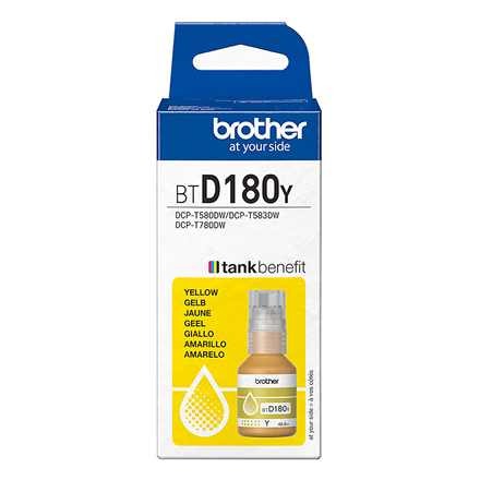Brother BTD180Y Ink refill Yellow