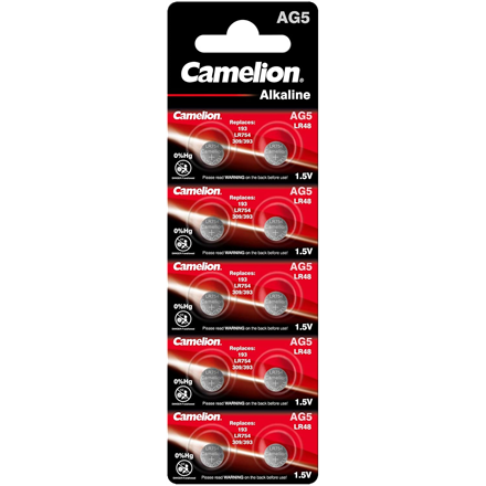 Camelion AG5/LR754/393/193 Alkaline 10 pc(s)