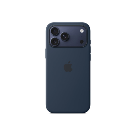 Apple iPhone 17 Pro Max Silicone Case with MagSafe – Midnight Apple