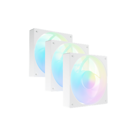 Fury Sai S12 ARGB PWM, 3-pack Fan White