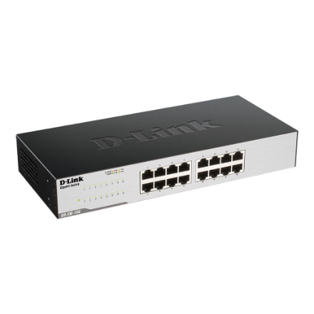 D-Link 16-Port Gigabit Easy Desktop Switch GO-SW-16G/E