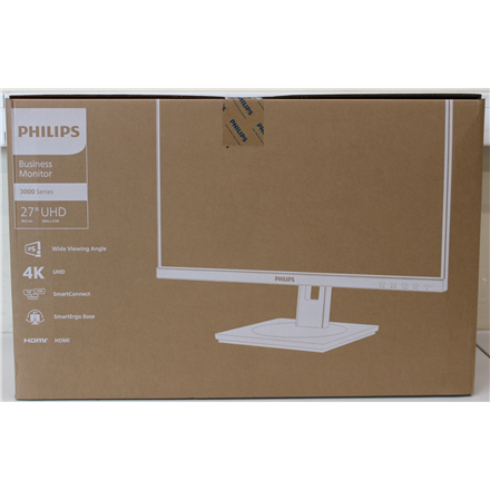 SALE OUT. PHILIPS Business Monitor  27B1N3800/00 IPS 27" 3840x2160/16:9/4ms/ HDMI DisplayPort USB Audio Out Philips 27B1N3800/00
