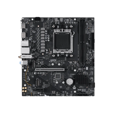 MSI PRO A620AM-G EVO WIFI Processor family AMD Processor socket AM5