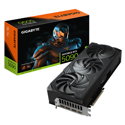 Gigabyte GeForce RTX 5090 WINDFORCE OC 32G NVIDIA 32 GB