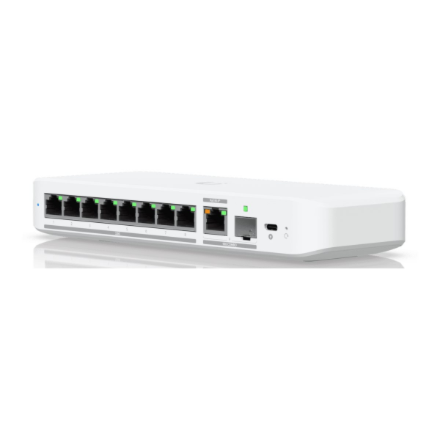 Ubiquiti Flex 2.5G Flexible, 8-port 2.5 GbE switch Desktop