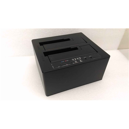 SALE OUT. SALE OUT. Raidsonic Icy Box IB-121CL-C31 CloneStation for 2x HDD/SSD with USB 3.1 (Gen 2) Type-C USED, REFURBISHED, WITHOUT ORIGINAL PACKAGING AND MANUALS