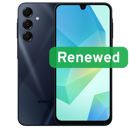 Samsung Renewed Grade A Galaxy A16 5G Blue Black