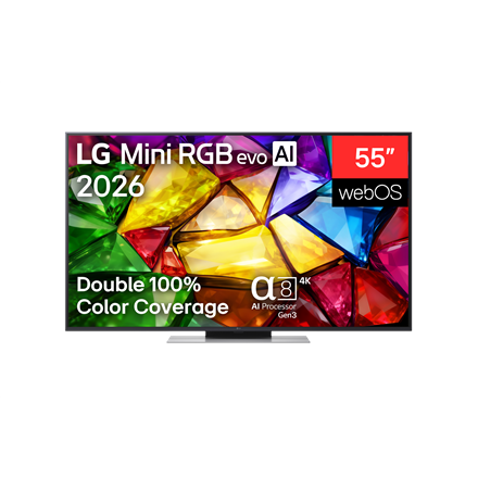 LG 4K evo AI Mini RGB TV 55MRGB87B3B 55