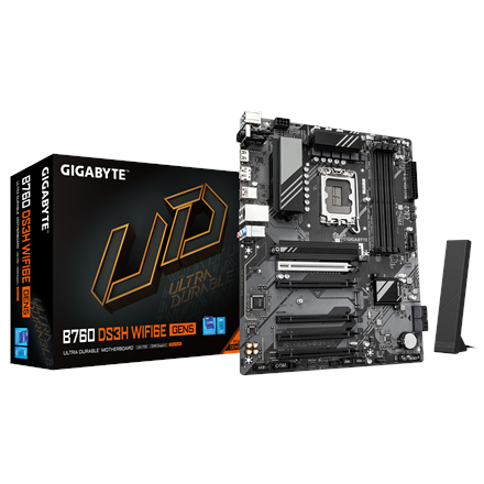 Gigabyte B760 DS3H WF6E GEN5 Processor family Intel Processor socket LGA1700