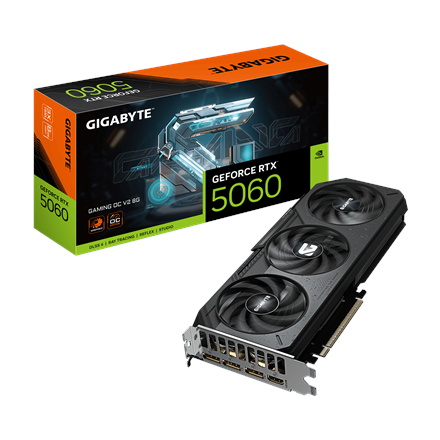 Gigabyte GeForce RTX 5060 GAMING OC V2 8G NVIDIA 8 GB