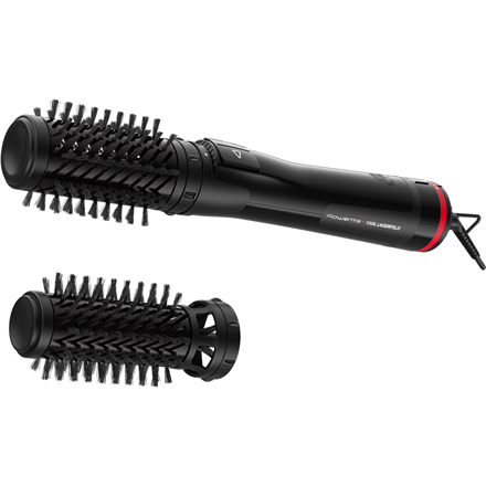 Rowenta Activ Keratin and Shine Hair Brush x Karl Lagerfeld CF952LF0 Ion conditioning