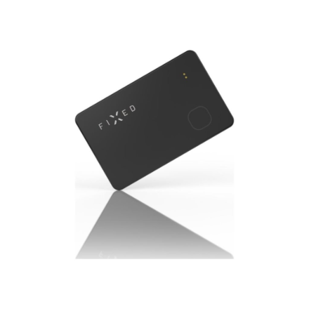 FIXED Tag Card with Find My support, black Fixed