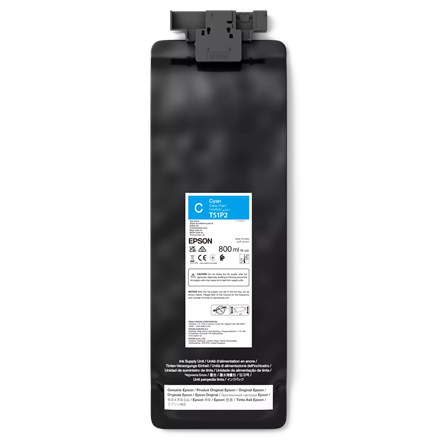 Epson UltraChrome GS3 T51P200 (800ML) Ink pack Cyan