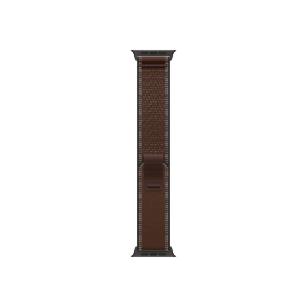 APPLE 49mm Dark Umber Trail Loop - S/M - Black Titanium Finish Apple