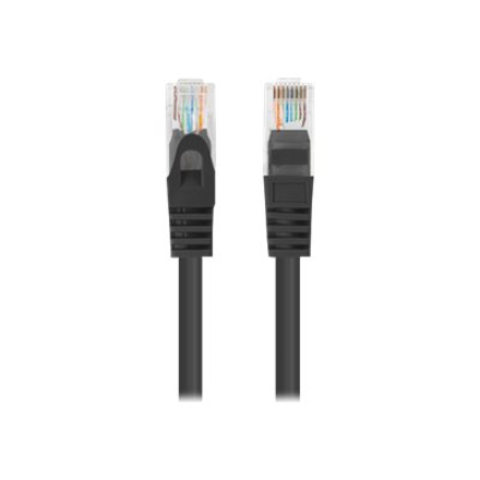 Lanberg Patchcord CAT.6 UTP 3M fluke passed 10-pack, Black PCU6-20CC-0300-BK