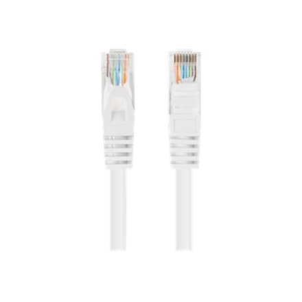 Lanberg Patchcord CAT.6 UTP 3M fluke passed 10-pack, White PCU6-20CC-0300-W