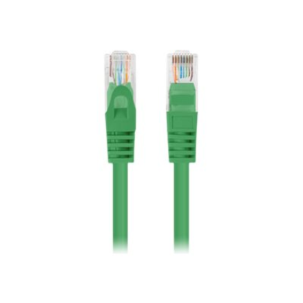 Lanberg Patchcord CAT.6 UTP 1.5M fluke passed 10-pack, Green PCU6-20CC-0150-G