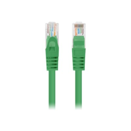 Lanberg Patchcord CAT.6 UTP 3M fluke passed 10-pack, Green PCU6-20CC-0300-G