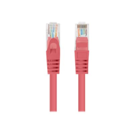 Lanberg Patchcord CAT.6 UTP 0.25M fluke passed 10-pack, Red PCU6-20CC-0025-R