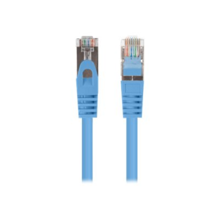 Lanberg Patchcord CAT.6 FTP 0.5M fluke passed 10-pack, Blue PCF6-20CC-0050-B