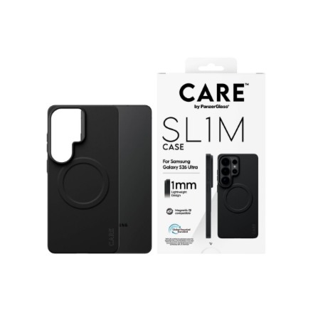 CARE by PanzerGlass SL1M Case Black Samsung new Galaxy S26 Ultra PanzerGlass