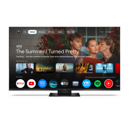 Sharp 50JR7265E 50" (126cm) 4K Ultra HD QLED Google TV Sharp