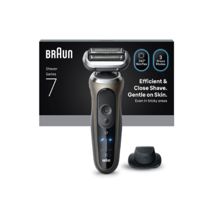 Braun 72-C1200s Series 7 Shaver, Gold Braun