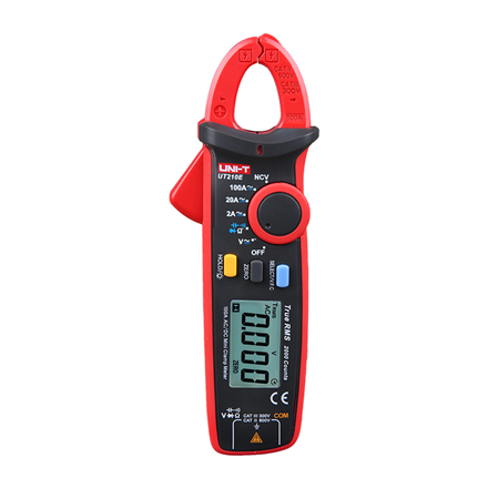 UNI-T UT210E Mini Clamp Meter, CAT II / CAT III, Continuity, Diode and Resistance Measurement