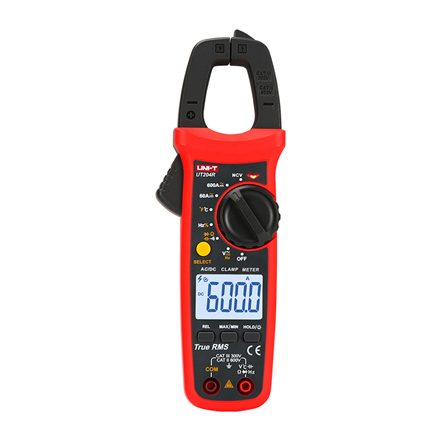 UNI-T UT204R Clamp Meter, CAT II / CAT III, Frequency, Temperature, Continuity, Diode and Resistance Measurement