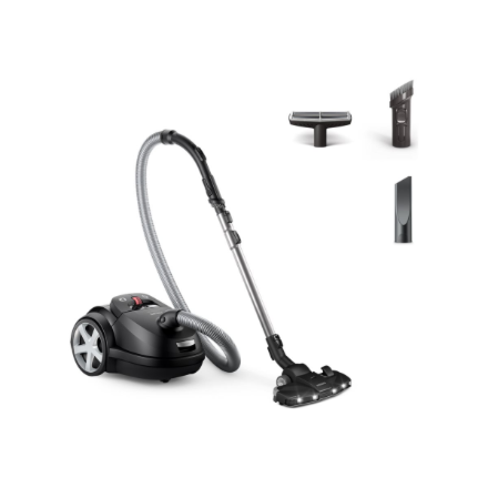 Philips XD8122/10 Performer LED Series 8000 Vacuum Cleaner, Black