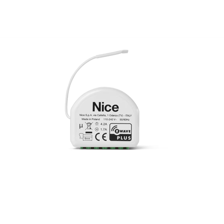 Fibaro Nice Dry Contact ON/OFF Relay Module FGS-214 EU SingleSmart-Control