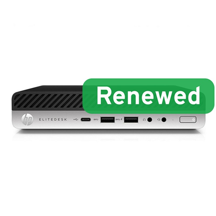 HP Renewed Grade C EliteDesk 800 G5 Desktop Mini