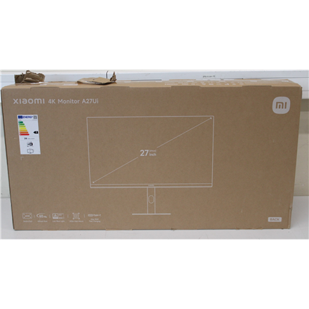 SALE OUT. Xiaomi 4K Monitor A27Ui EU Xiaomi SALE OUT. 4K Monitor A27Ui EU