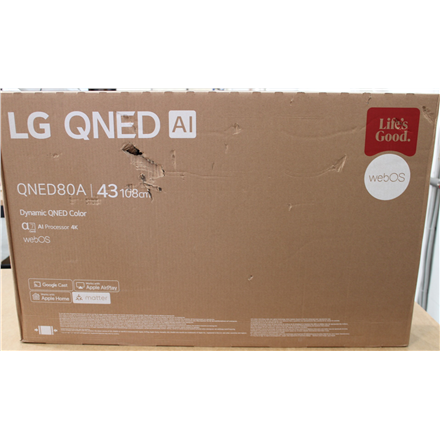 SALE OUT. LG 43QNED80A3A 43" (109 cm) LED LCD TV SALE OUT. LG 43QNED80A3A 43