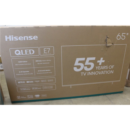 SALE OUT. Hisense 65E7Q 65" (164 cm) UHD QLED Smart TV SALE OUT. Hisense UHD QLED Smart TV 65E7Q