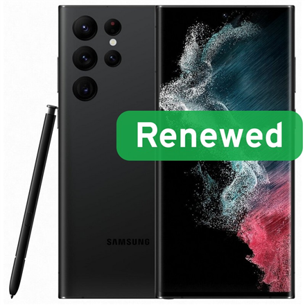 Samsung Renewed Grade B Samsung Galaxy S22 Ultra Phantom Black
