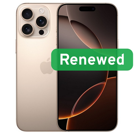 Apple Renew Grade B Apple iPhone 16 Pro Desert Titanium