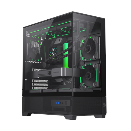 Gamemax Case VISTA 2 AB Black