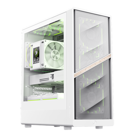 Gamemax Case AERIS 330 MW White